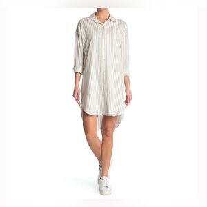 🔹 James Perse Dress Shirtdress Poplin